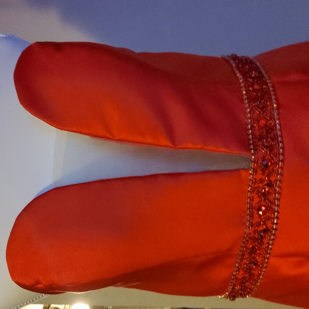 Strapless mermaid dress